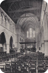 View of the interior, sometime before 1908.